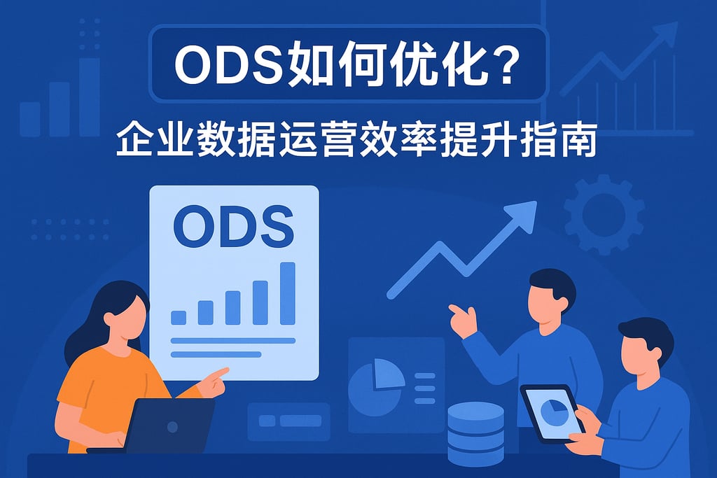 ods operation data如何优化？企业数据运营效率提升指南